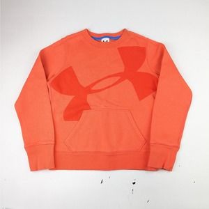 Under Armour Orange Crewneck Sweatshirt